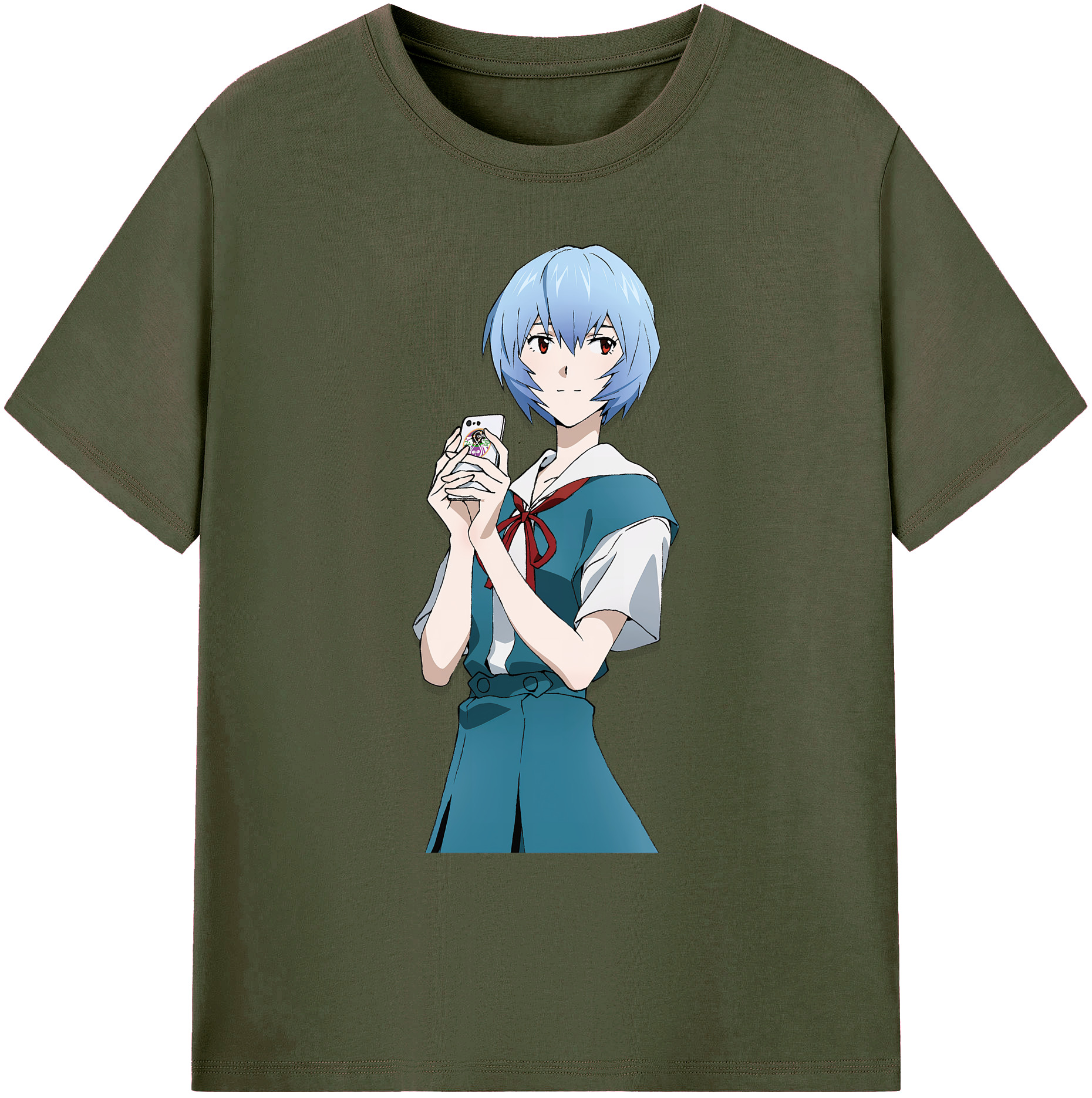 （画像用） EVA 新世紀エヴァンゲリオン 綿100％ メンズ半袖Tシャツ｜肌触りやわらか＆通気性